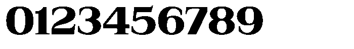 Bruchey Black Semi Expanded Font OTHER CHARS