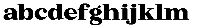 Bruchey Black Semi Expanded FONT