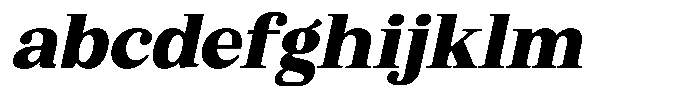 Bruchey Black Slanted FONT