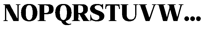 Bruchey Black Font UPPERCASE