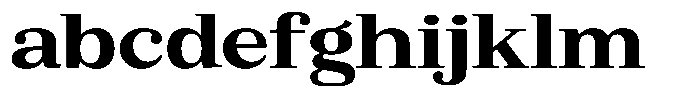 Bruchey Bold Expanded FONT