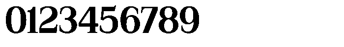 Bruchey Bold Semi Condensed Font OTHER CHARS