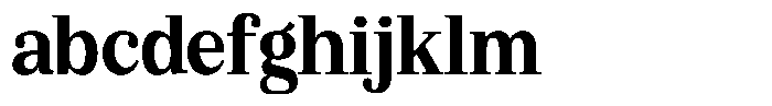 Bruchey Bold Semi Condensed FONT