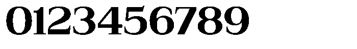 Bruchey Bold Semi Expanded Font OTHER CHARS