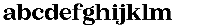 Bruchey Bold Semi Expanded FONT