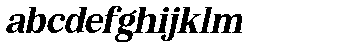 Bruchey Bold Slanted Semi Condensed FONT