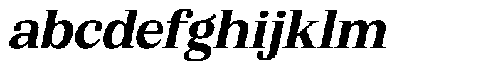 Bruchey Bold Slanted FONT