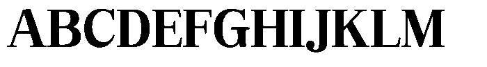Bruchey Bold Font UPPERCASE