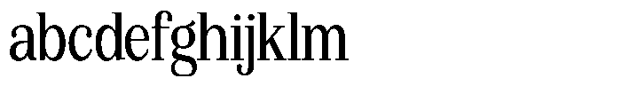 Bruchey Condensed FONT