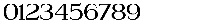 Bruchey Expanded Font OTHER CHARS