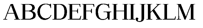 Bruchey Expanded Font UPPERCASE