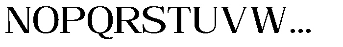 Bruchey Expanded Font UPPERCASE