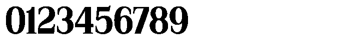 Bruchey Extra Condensed Font OTHER CHARS