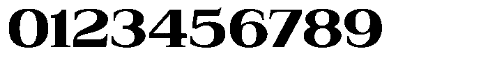 Bruchey Extra Expanded Font OTHER CHARS