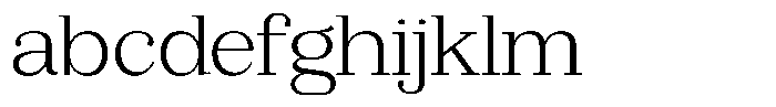 Bruchey Extra Light Expanded FONT