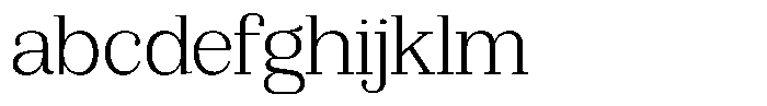 Bruchey Extra Light Semi Expanded FONT