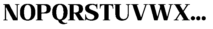 Bruchey Extra Font UPPERCASE