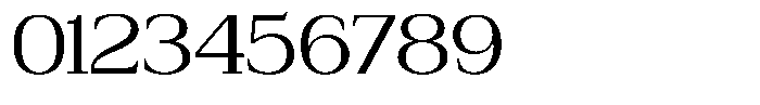 Bruchey Light Expanded Font OTHER CHARS