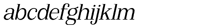 Bruchey Light Slanted FONT