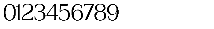 Bruchey Light Font OTHER CHARS