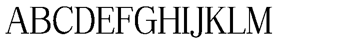 Bruchey Light Font UPPERCASE