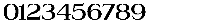 Bruchey Medium Expanded Font OTHER CHARS