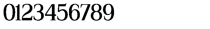 Bruchey Medium Semi Condensed Font OTHER CHARS