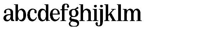 Bruchey Medium Semi Condensed FONT
