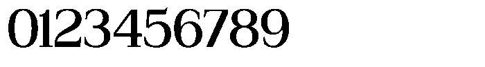 Bruchey Medium Font OTHER CHARS