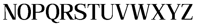 Bruchey Medium Font UPPERCASE