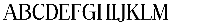 Bruchey Regular Font UPPERCASE