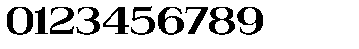 Bruchey Semi Bold Expanded Font OTHER CHARS