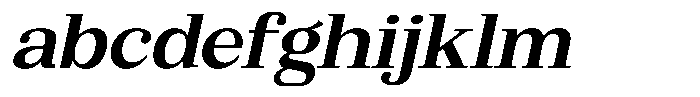 Bruchey Semi Bold Slanted Semi Expanded FONT