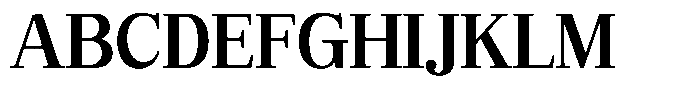 Bruchey Semi Bold Font UPPERCASE