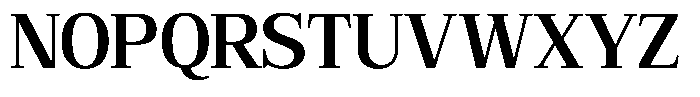 Bruchey Semi Bold Font UPPERCASE