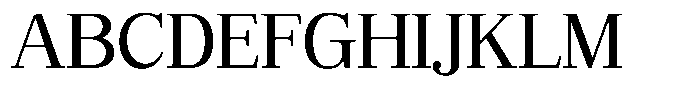 Bruchey Semi Expanded Font UPPERCASE