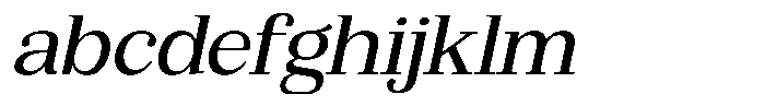 Bruchey Slanted Semi Expanded FONT