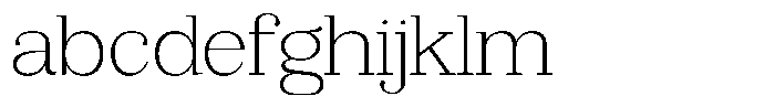 Bruchey Thin Expanded FONT