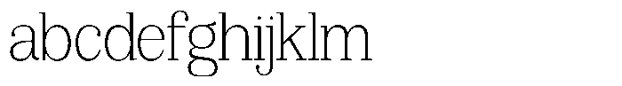 Bruchey Thin FONT