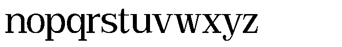 Bruchey Variable Thin Font LOWERCASE