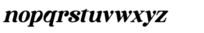 Bruge Vibes Italic Font LOWERCASE