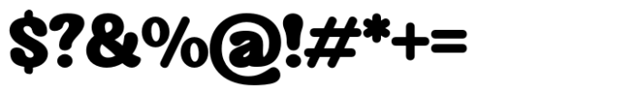 Brugty Font OTHER CHARS
