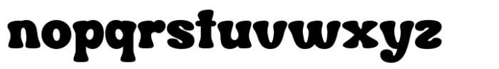 Brugty Font LOWERCASE