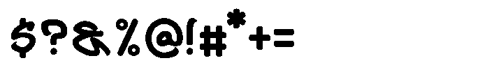 Bruksy Font OTHER CHARS