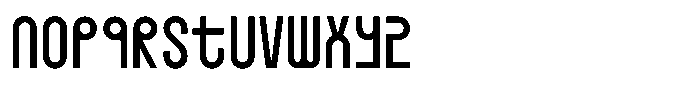 Bruma Font LOWERCASE