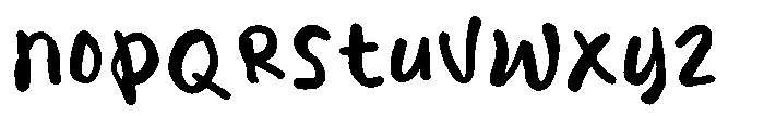 Brumello Font LOWERCASE