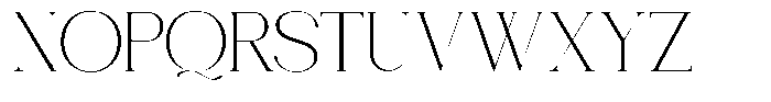 Brumer Font UPPERCASE