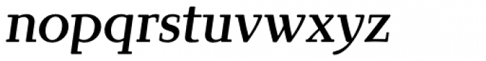 Brunch Pro Medium Italic Font LOWERCASE