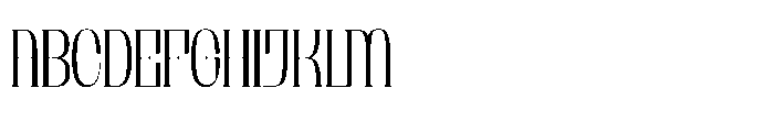Brunelis Noctelle Regular Font UPPERCASE