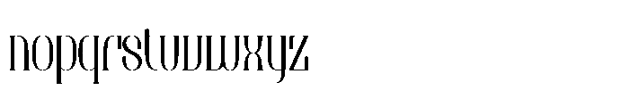 Brunelis Noctelle Regular Font LOWERCASE